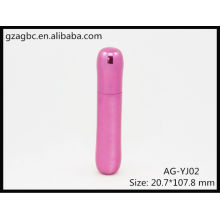 Elegant&Empty Aluminum Special-shaped Mascara Tube AG-YJ02, AGPM Cosmetic Packaging , Custom Colors/Logo